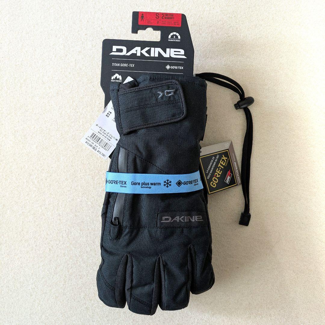 新品 DAKINE TITAN ゴアテックス スノーグローブ 五本指 インナー付