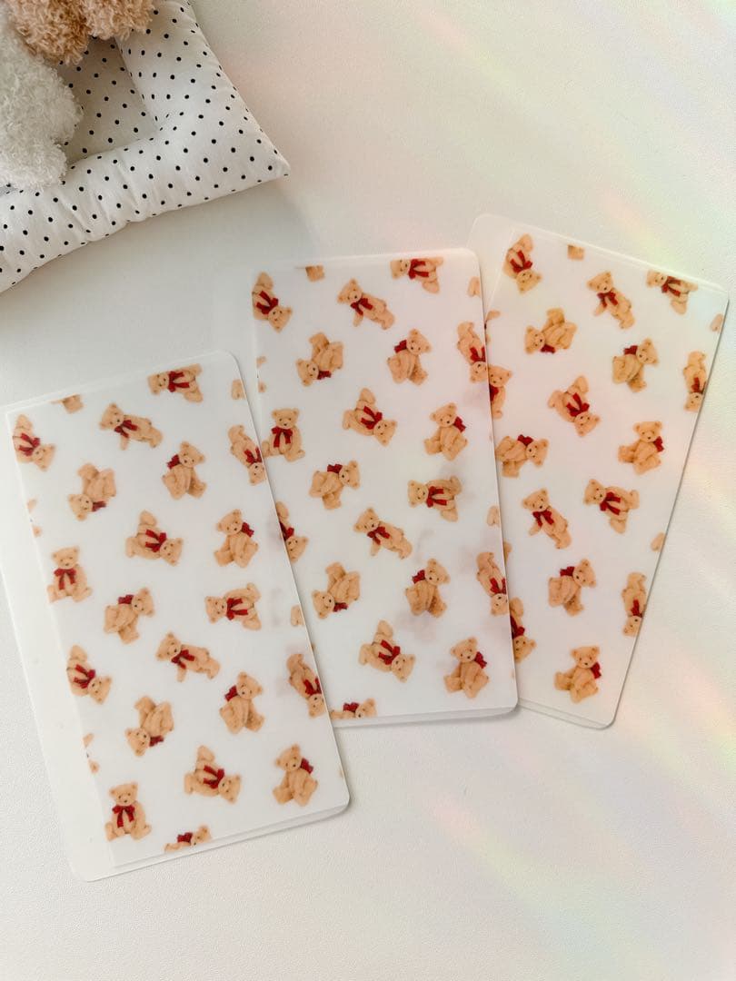 A6 refill teddy bear freerefill① 1140円