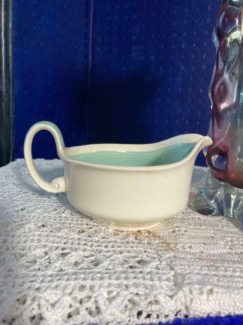 Susie Cooper スージークーパー　ドレスデンスプレイ　ソースボート