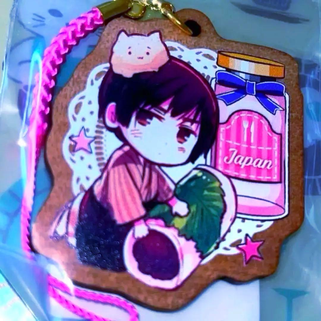 ヘタリアAxisPowers木製ストラップ