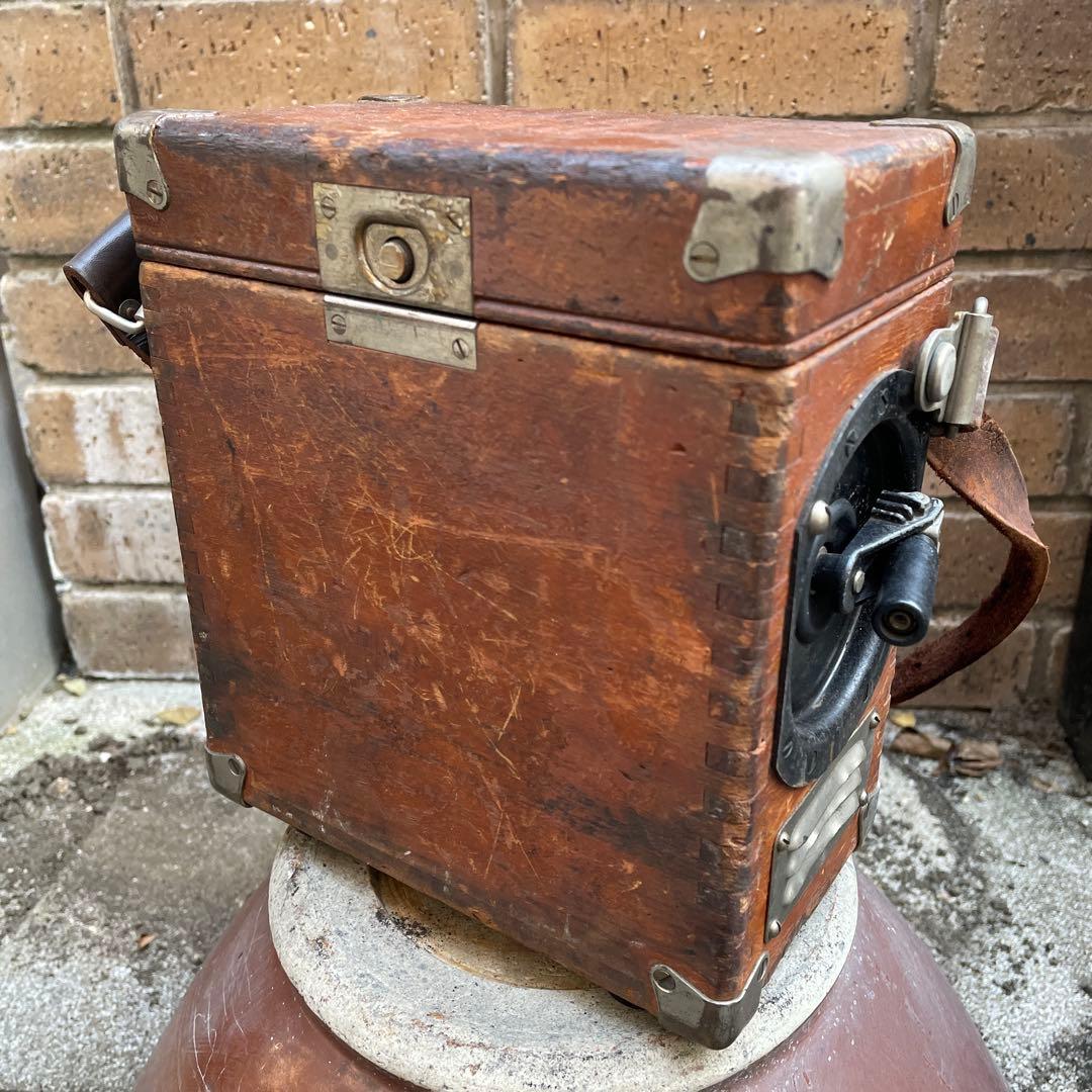 国鉄廃品 鉄道廃品 移動式磁石電話機　レトロ携帯電話機　国鉄携帯電話機　希少