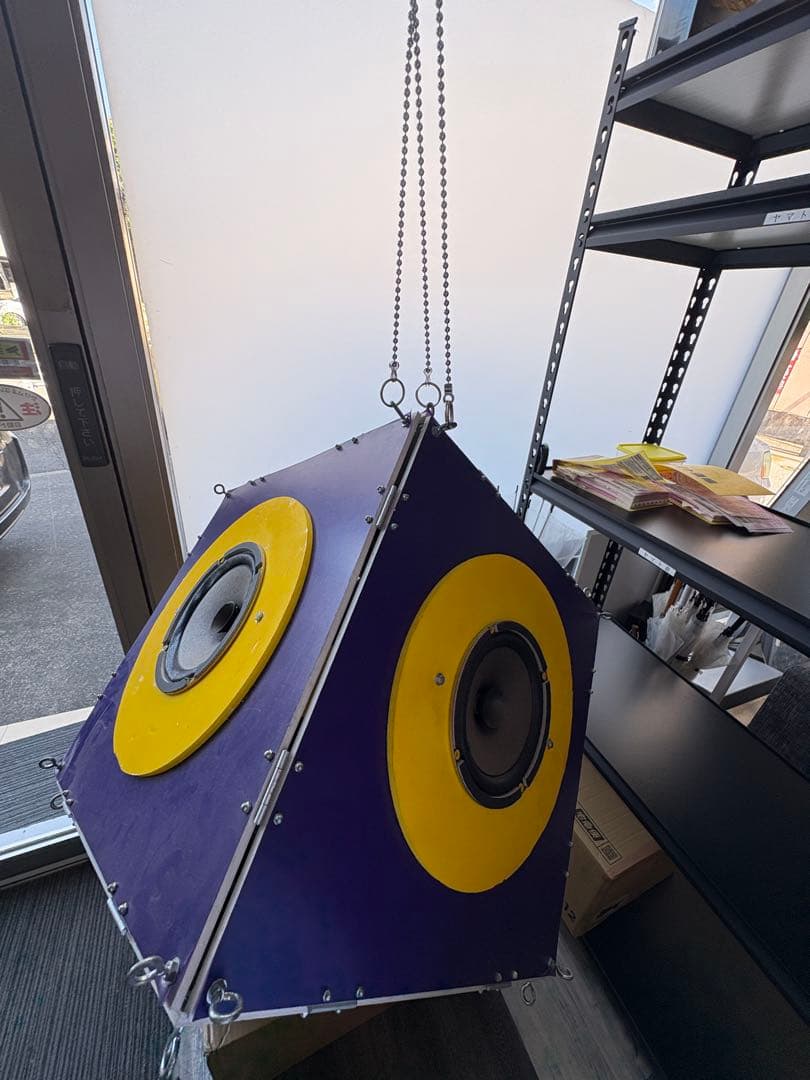 【期間限定値引】アートスピーカー 立方体 オブジェ