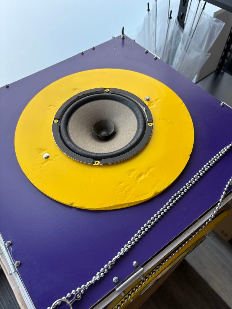 【期間限定値引】アートスピーカー 立方体 オブジェ