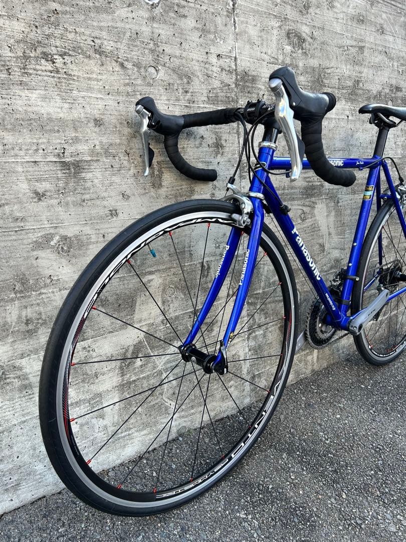 Panasonic クロモリ　ホリゾンタルR7000 105 11s 整備済み