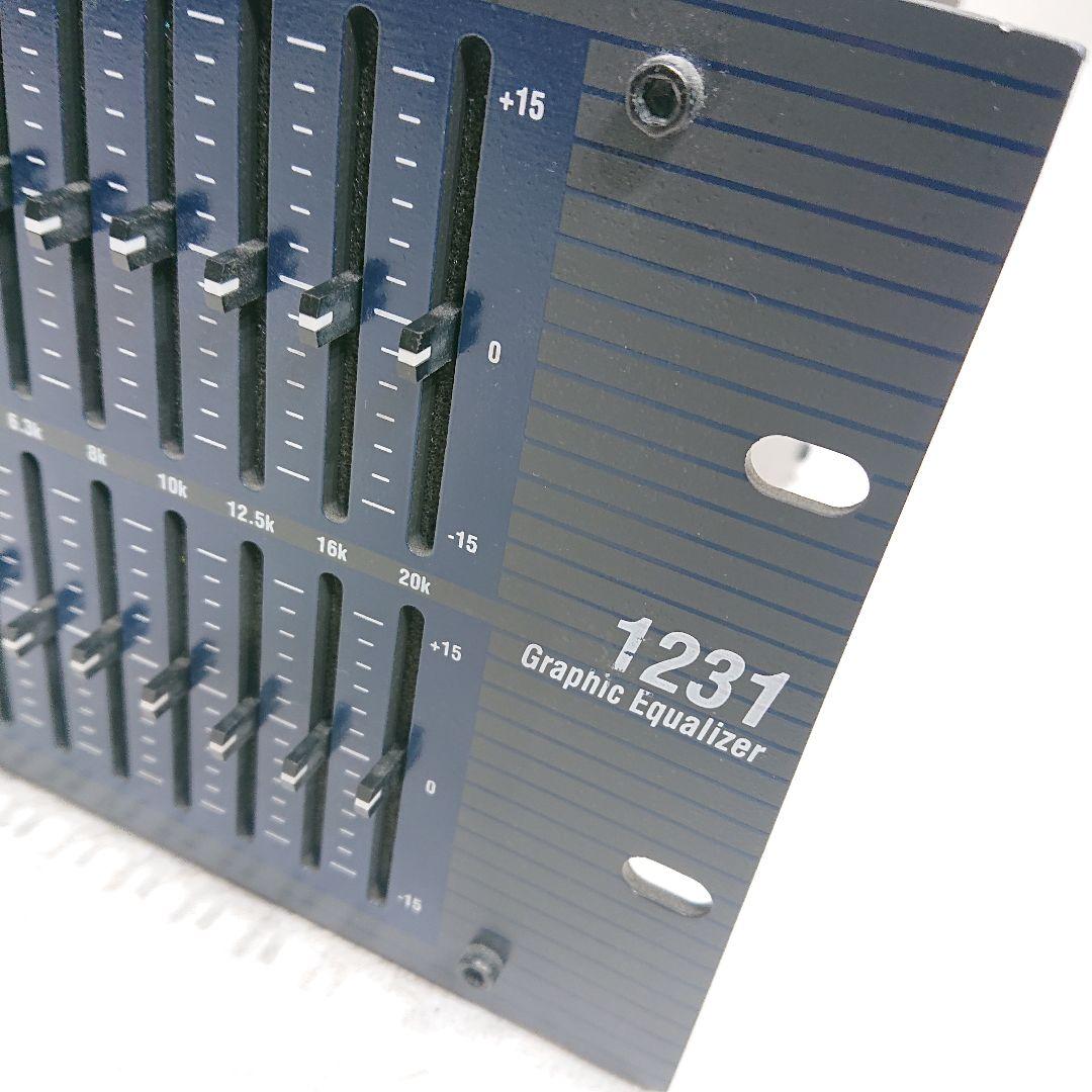dbx ディービーエックス 1231 グラフィック・イコライザー ②