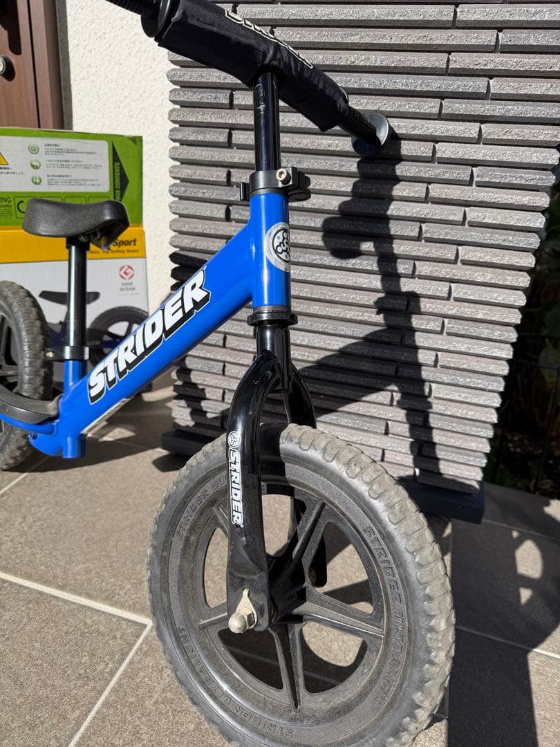 STRIDER バランスバイク 青 12インチ