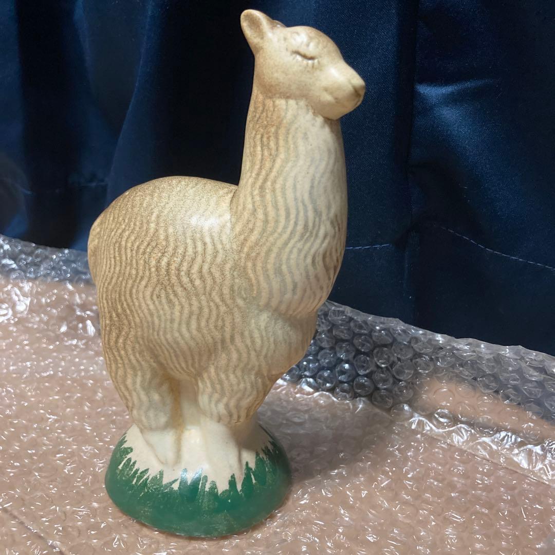 ◉価格変動商品◉ リサラーソン　アルパカ　LiSA 直筆サイン入り　検/ラクダ