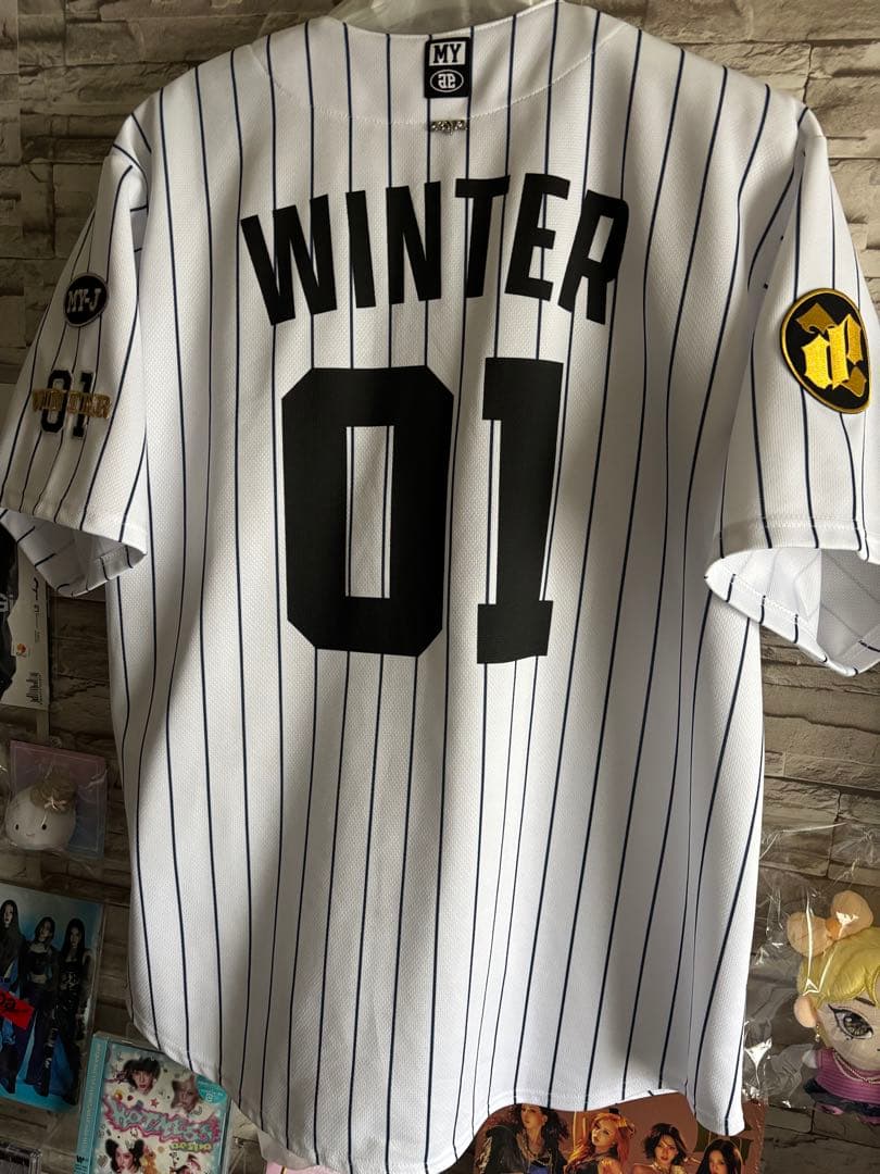 aespa Winter公式ユニフォーム トレカ付き オマケ ワッペン＋1