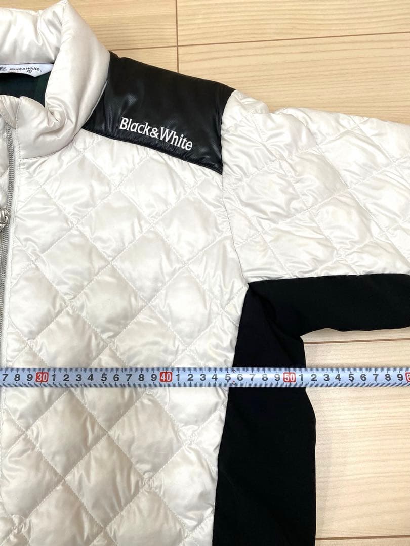 Black&White キルティングジャケット M アウター　ダウンジャケット