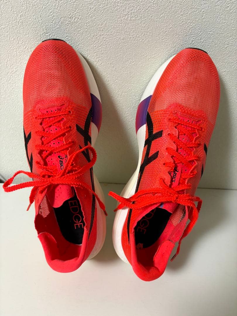 アシックス　メタスピードエッジ　Tokyo 27.5cm 使用2回/22㎞