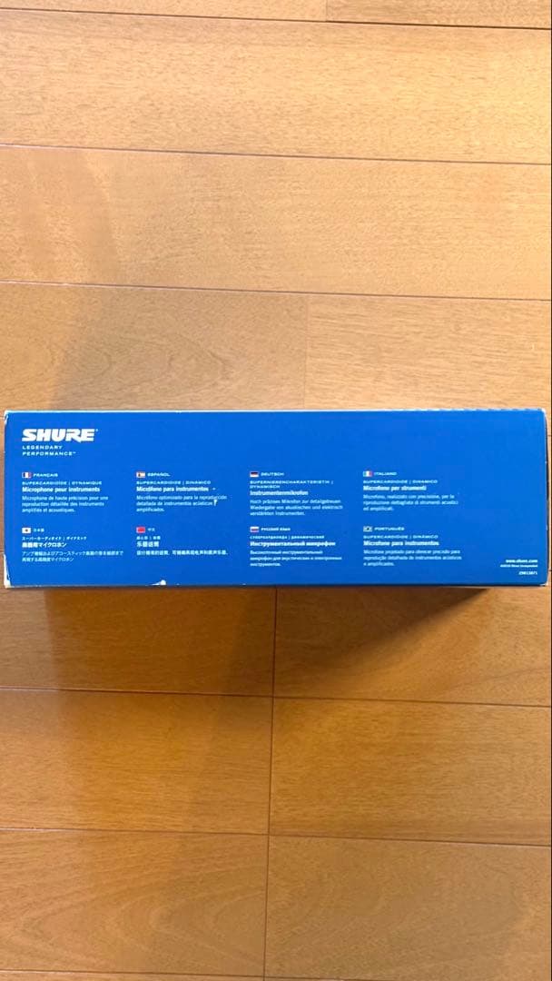【新品未使用】SHURE BETA 57A マイクロフォン