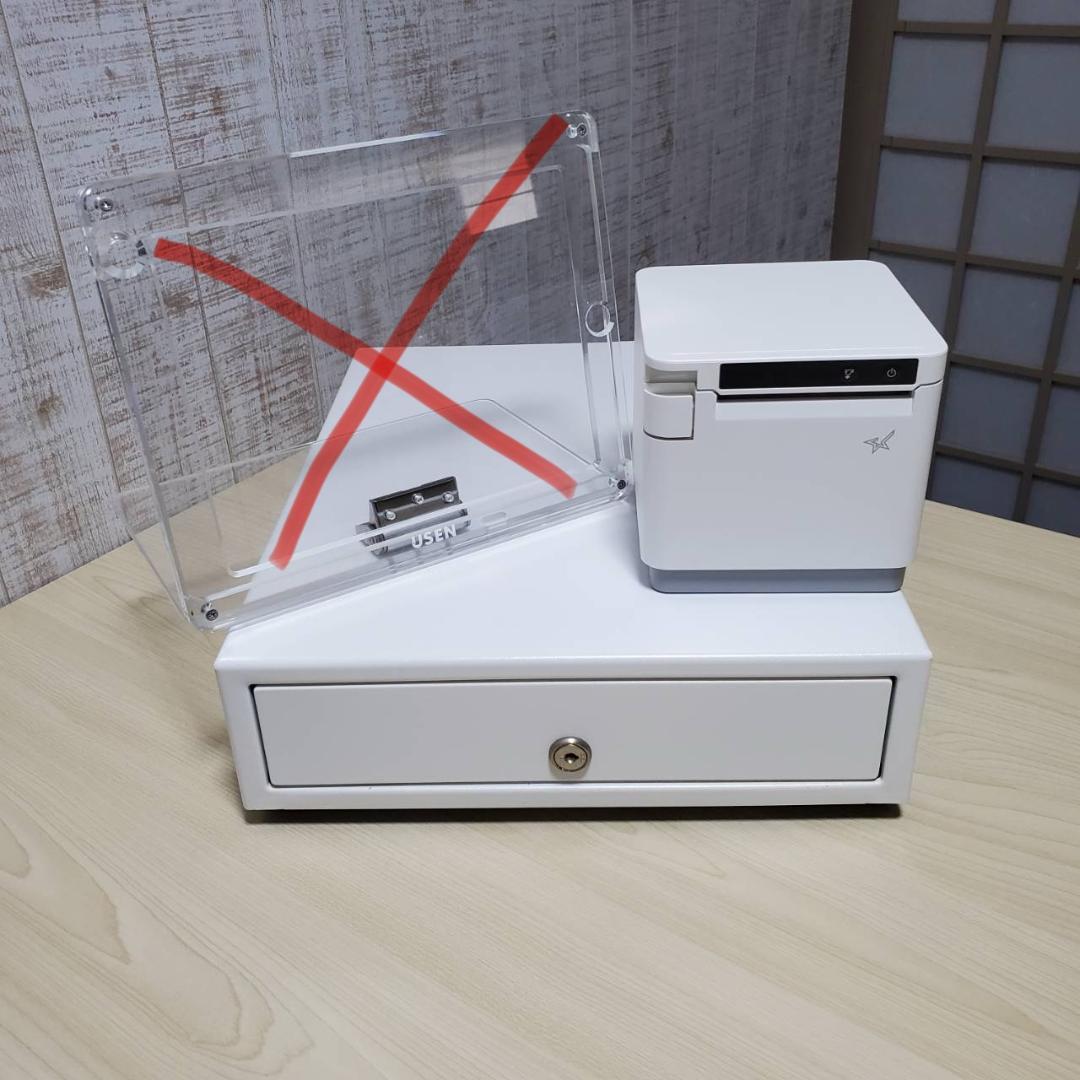 (KP033)「美品」USENレシートプリンター/キャッシュドロアー