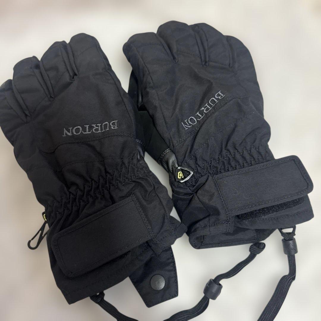 美品Burtonメンズ プロファイル グローブスノボグローブ バートン ブラック