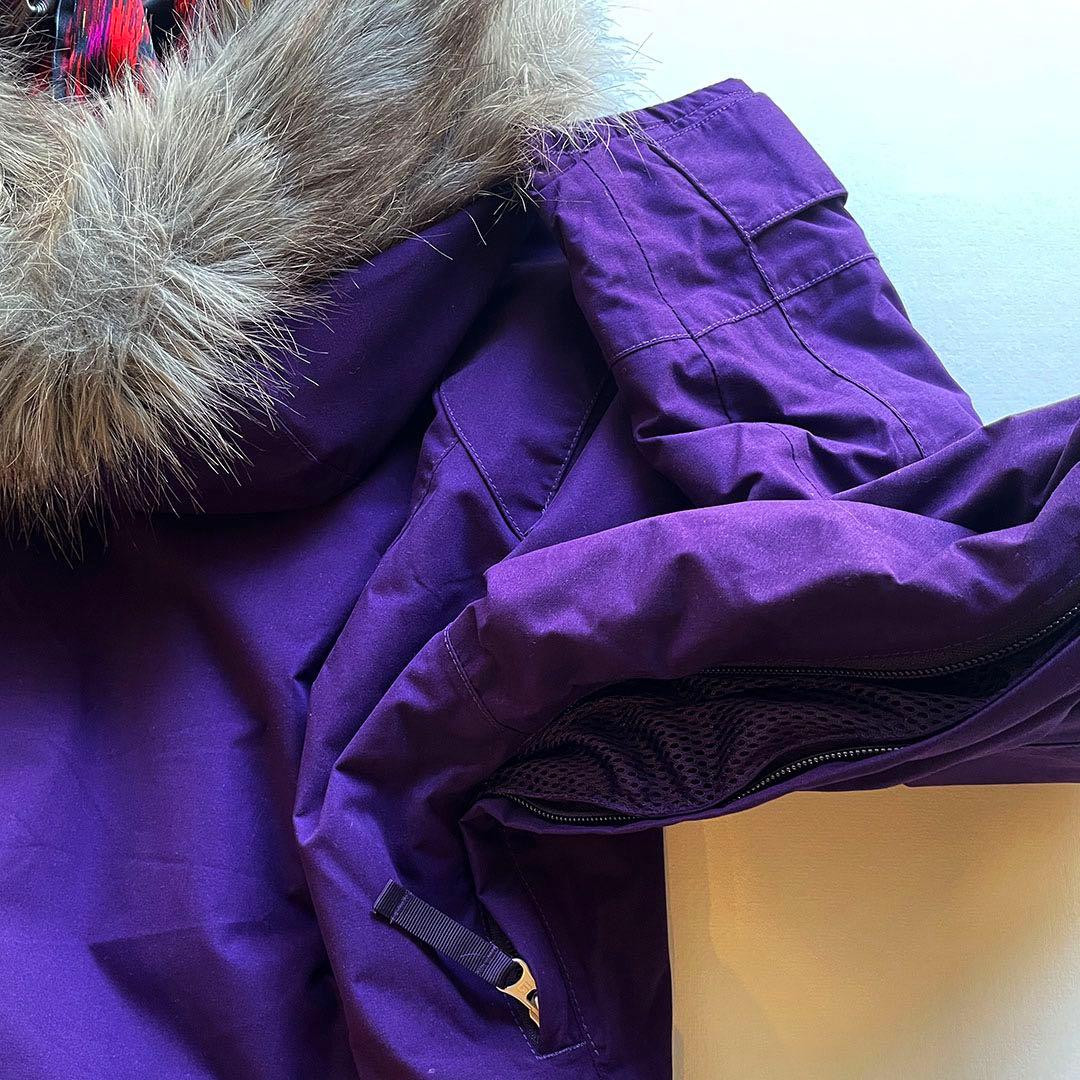 BURTON スノーボードウェア　レディースS フェイクファー付きフード【美品】