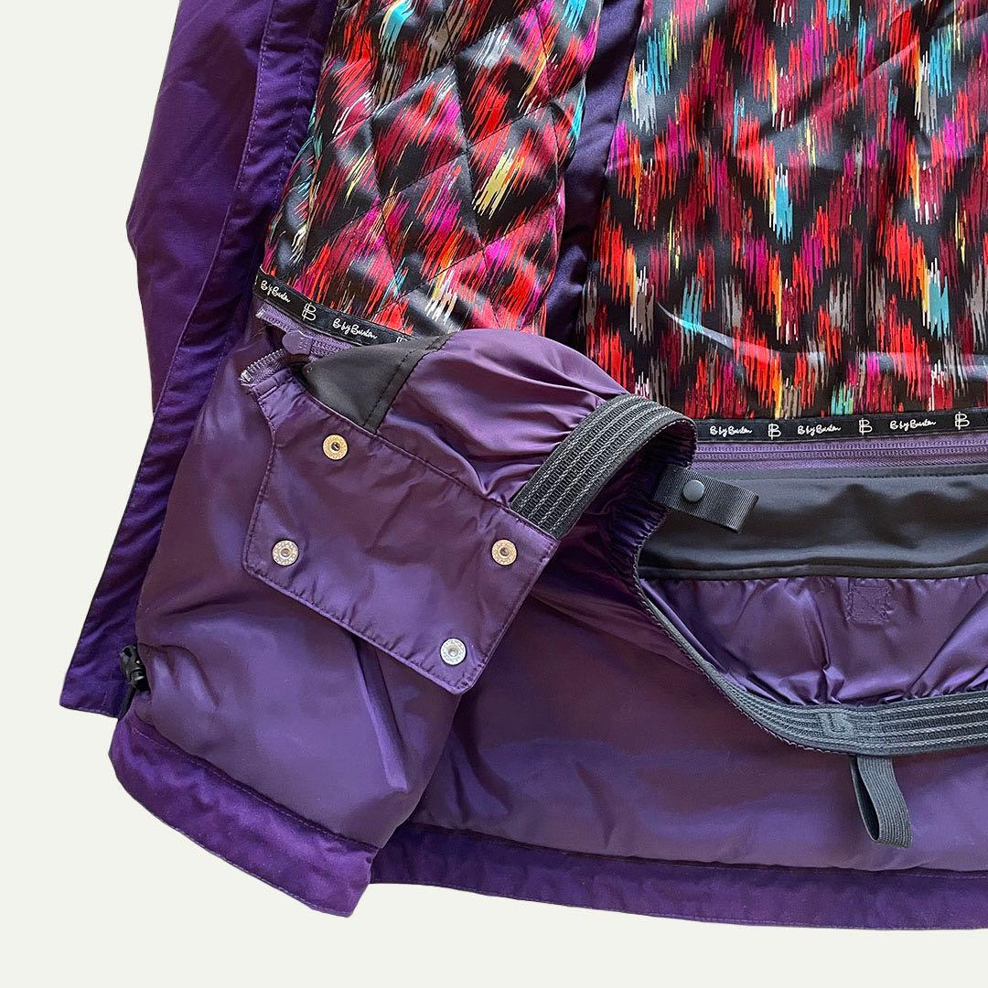 BURTON スノーボードウェア　レディースS フェイクファー付きフード【美品】