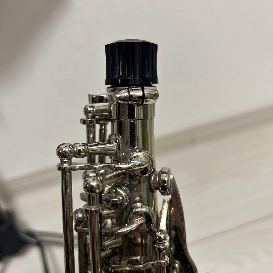 カーブドソプラノサックス(シルバー)