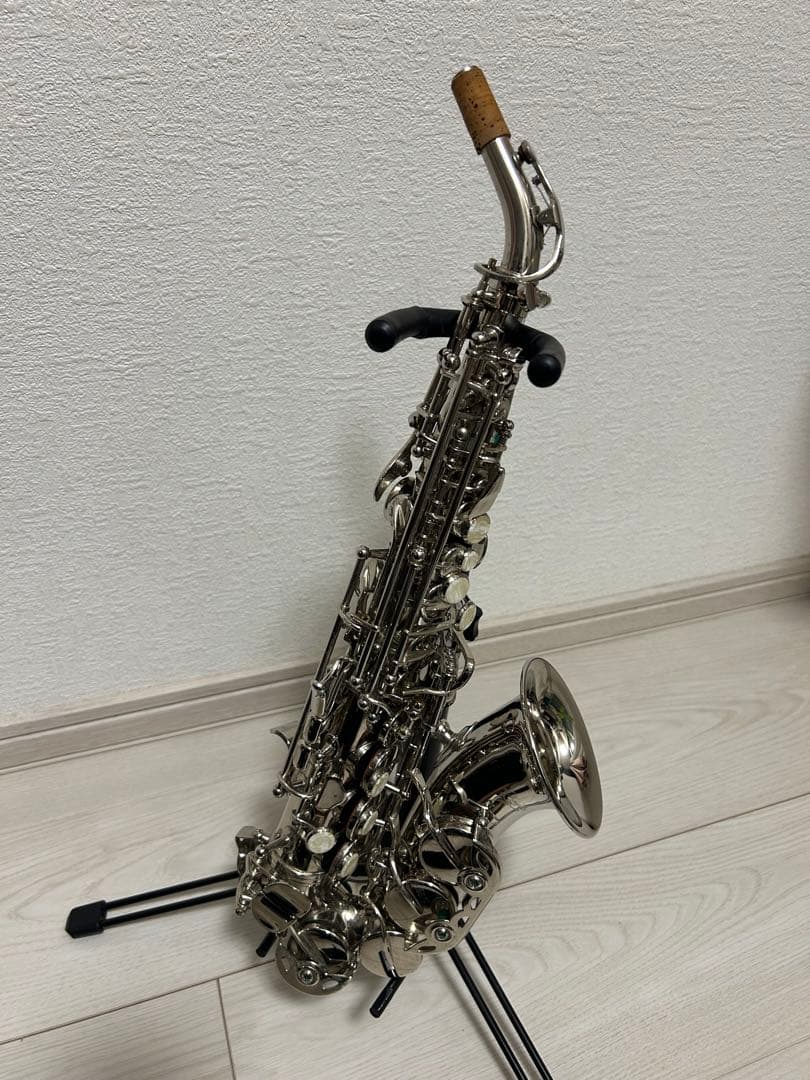 カーブドソプラノサックス(シルバー)