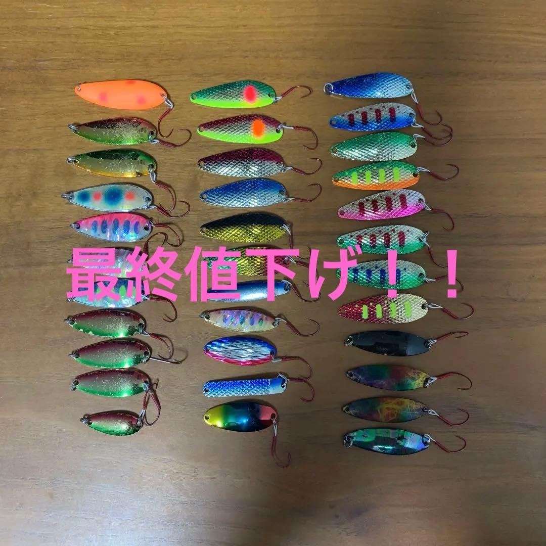 渓流ルアースプーン計34個