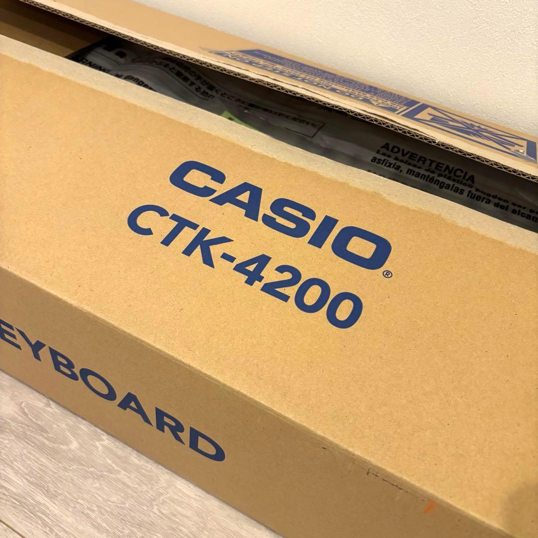 CASIO 電子キーボード ピアノ CTK-4200 付属品完備