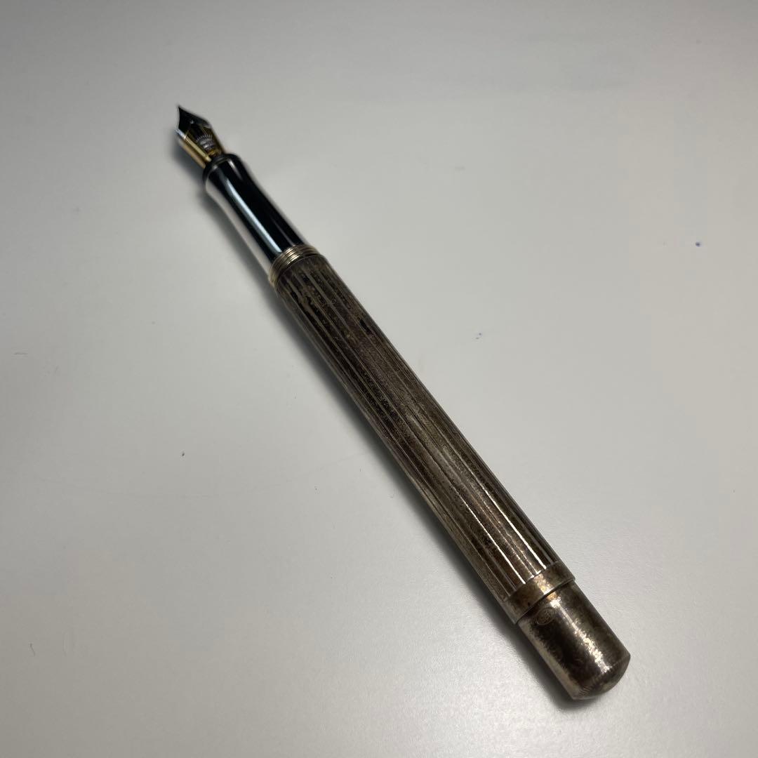 未使用 ファーバーカステル 万年筆 クラシックコレクション プラチナコーティング