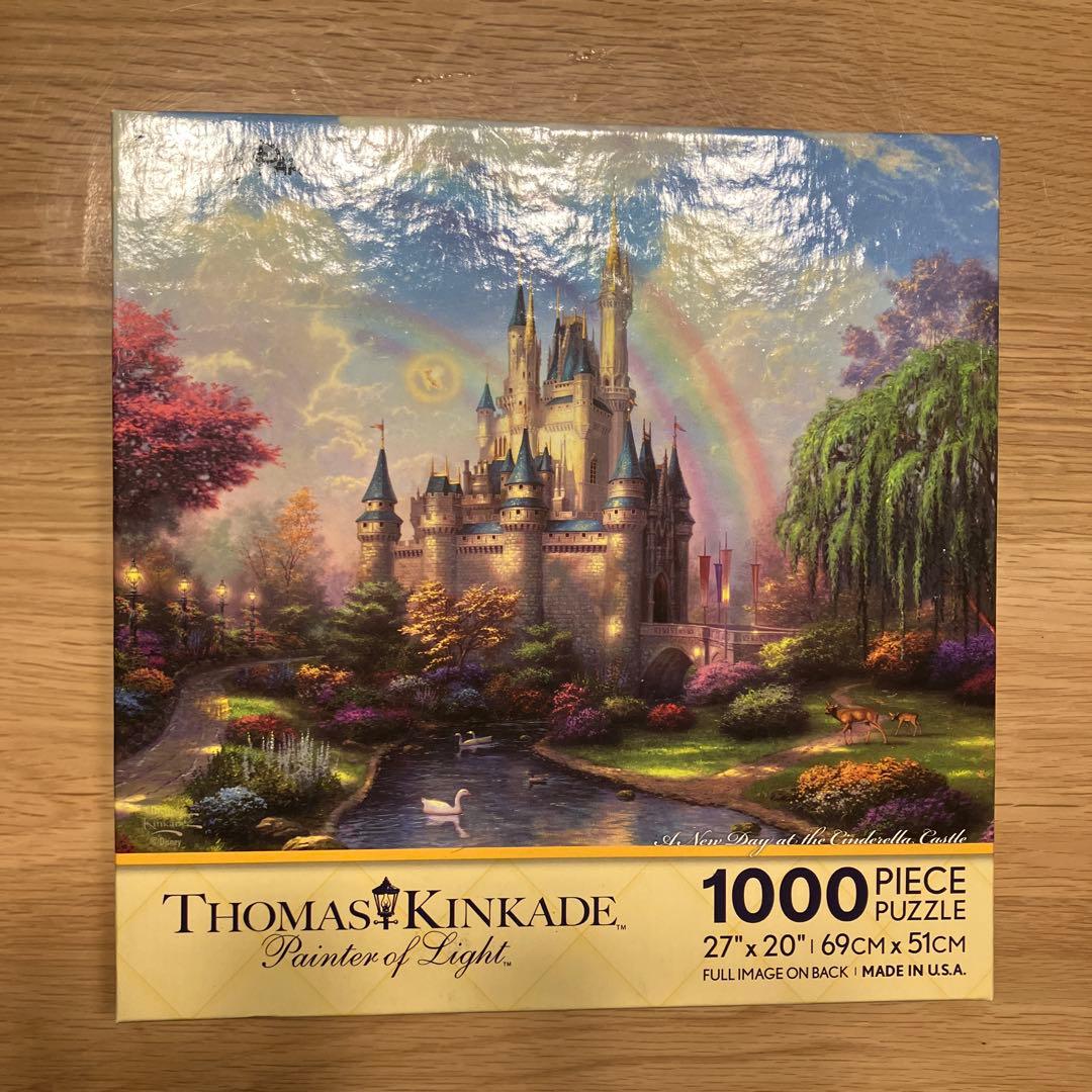 トーマス・キンケード 1000ピースパズル シンデレラ城 ディズニーランド