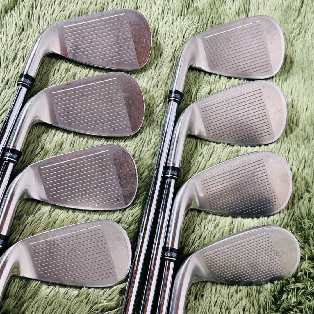 ゼクシオ 11代目 レッド スチールシャフト アイアン8本セット メンズゴルフ