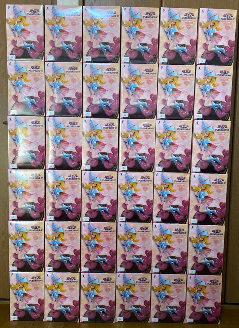 遊☆戯☆王デュエルモンスターズ ブラック・マジシャン・ガール フィギュア　36体