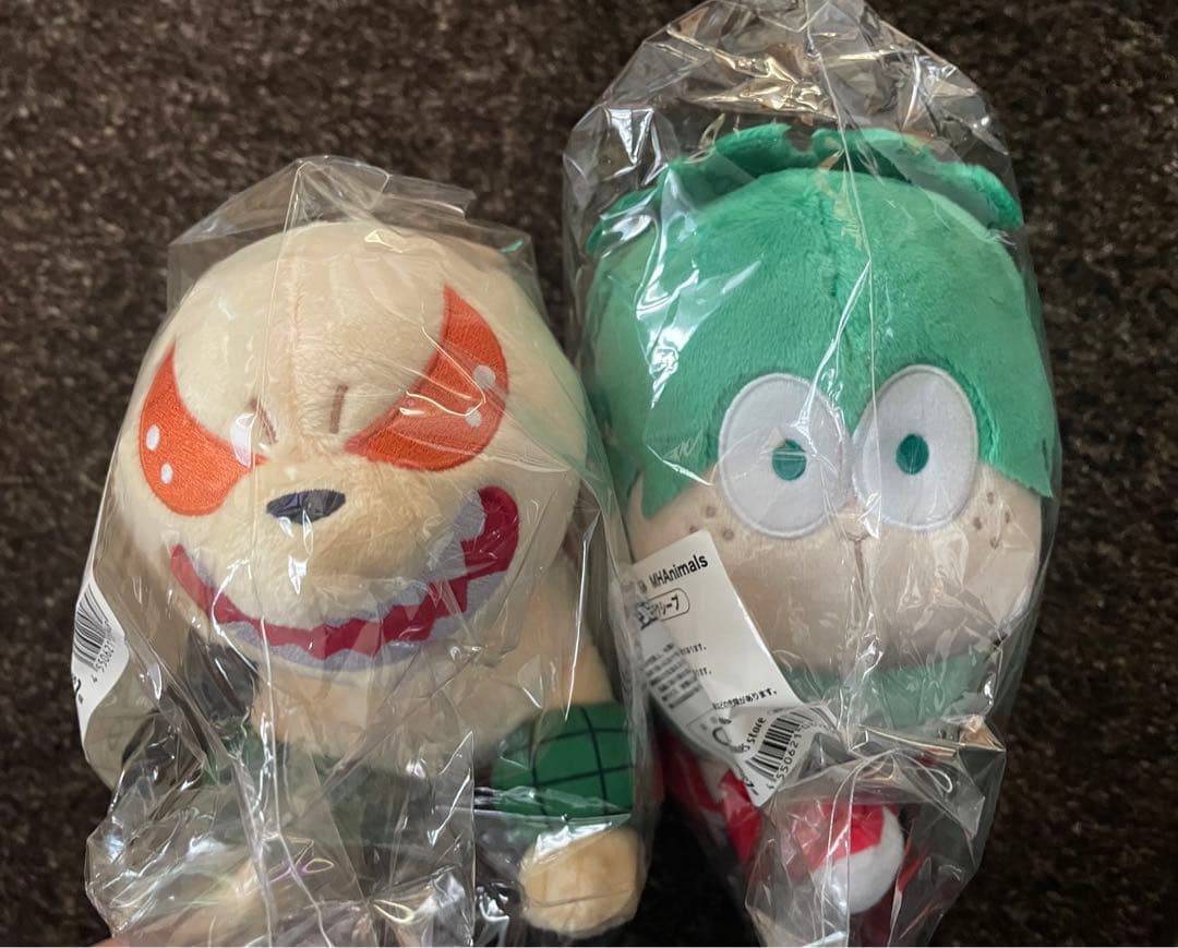 僕のヒーローアカデミア　MHAanimals ぬいぐるみ バクドッグ　デクシープ