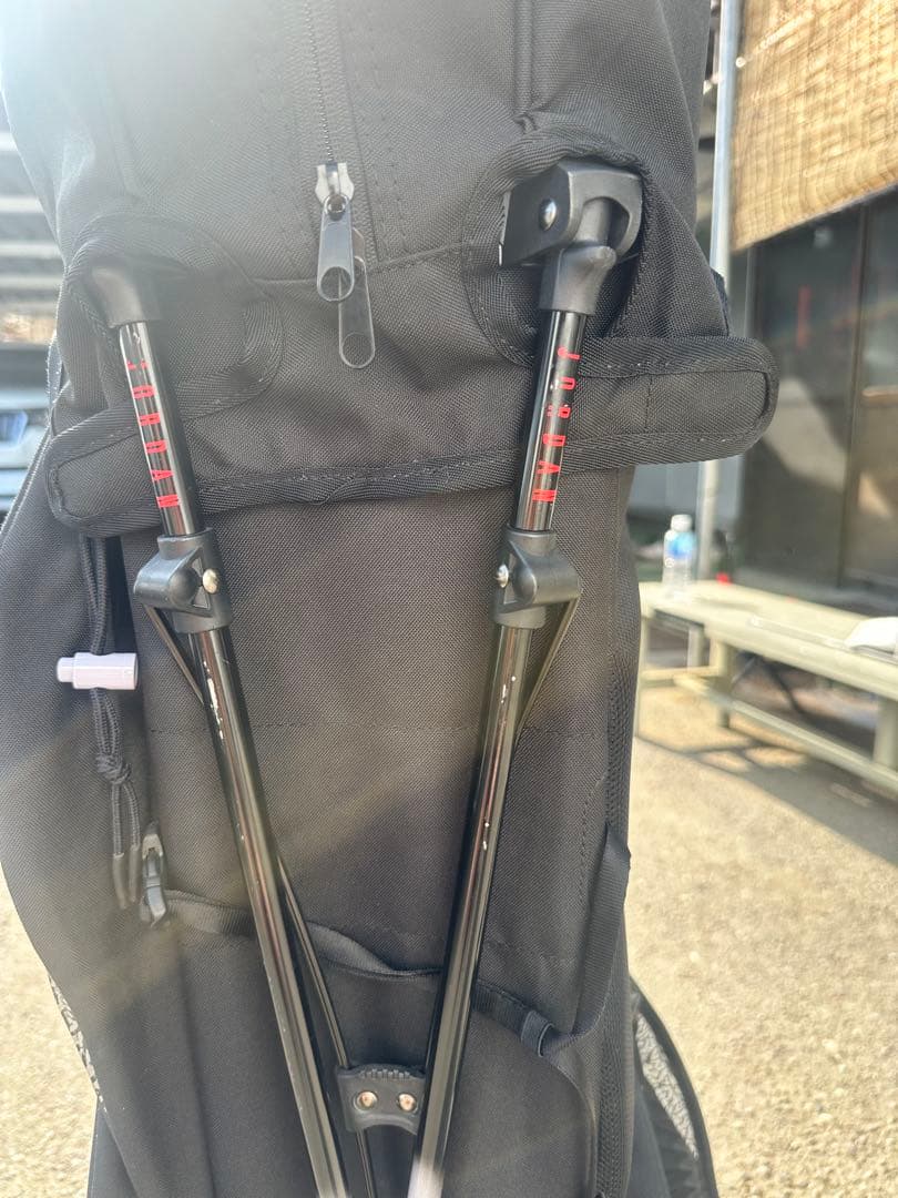 の*る様 NIKE ジョーダン　キャディバッグ 黒