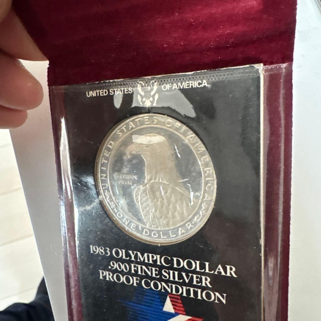 1983 オリンピック900 SILVER プルーフ