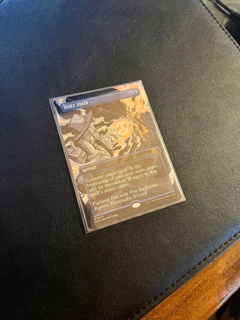 テクスチャーフォイル・マナ吸収Mana Drain Texture Foil