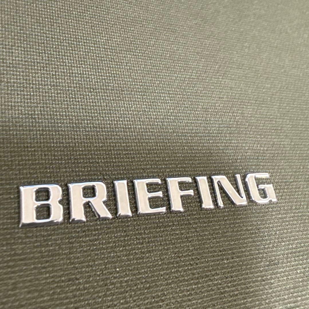 美品　BRIEFING ブリーフィング　長袖ポロシャツ