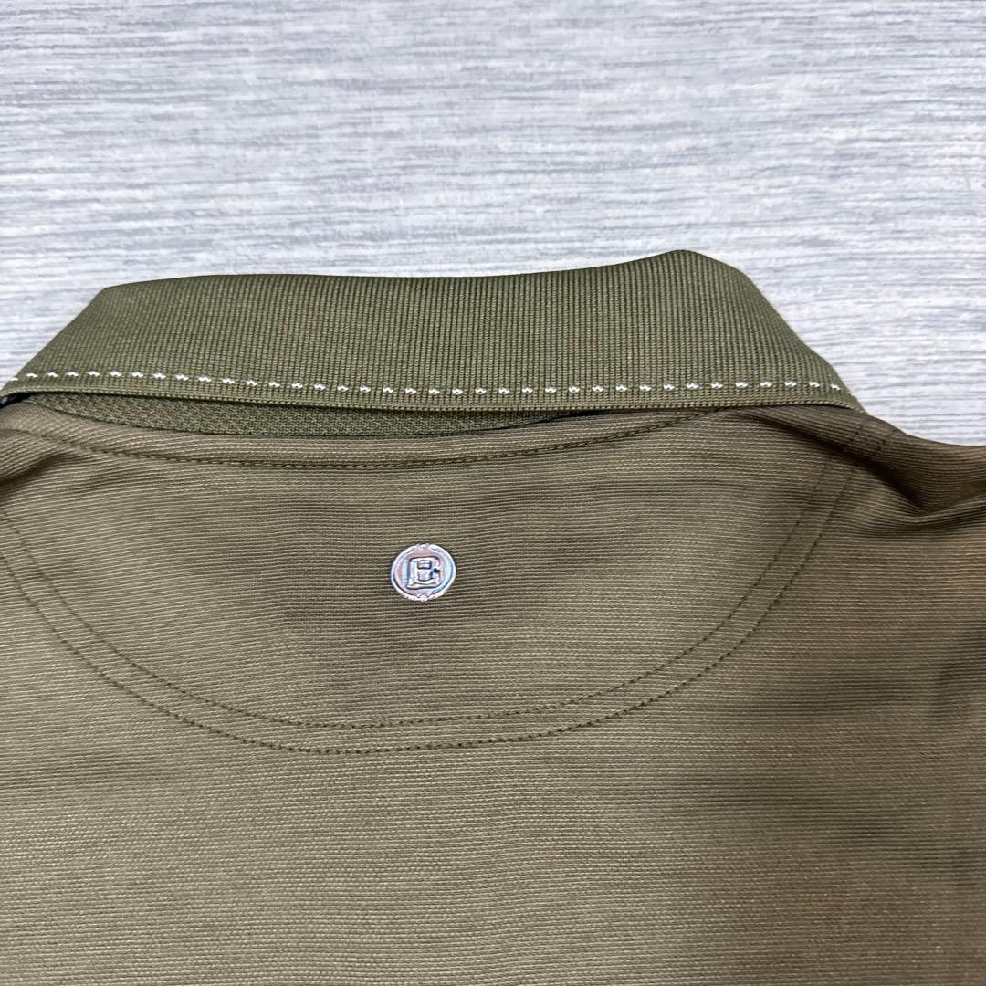 美品　BRIEFING ブリーフィング　長袖ポロシャツ