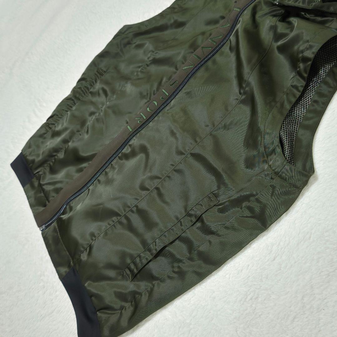 LANVIN SPORT ランバン スポール ナイロンツイルアウターベスト 38