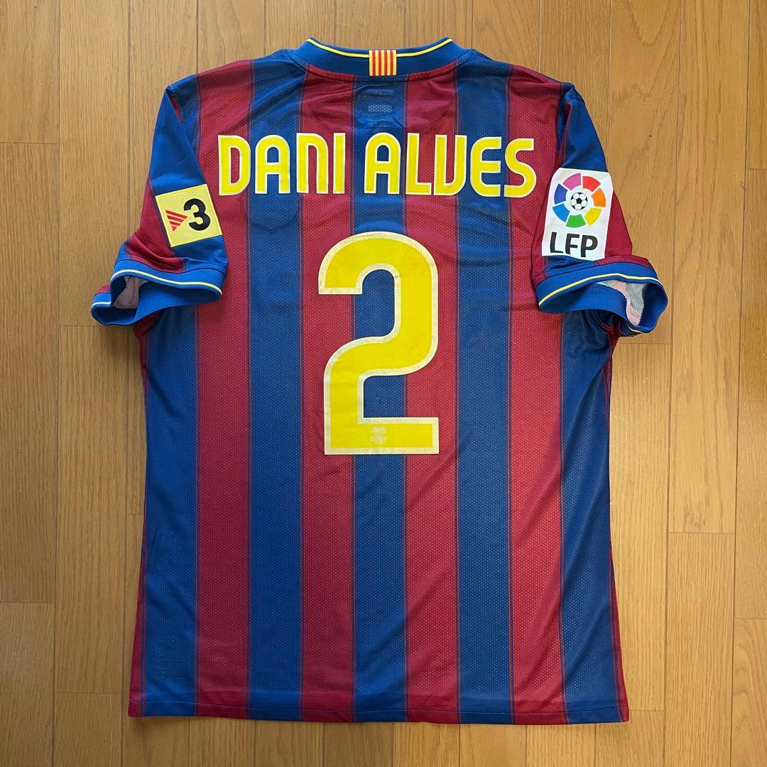 選手支給 バルセロナ 2009-10 ダニアウベス ホーム ユニフォーム