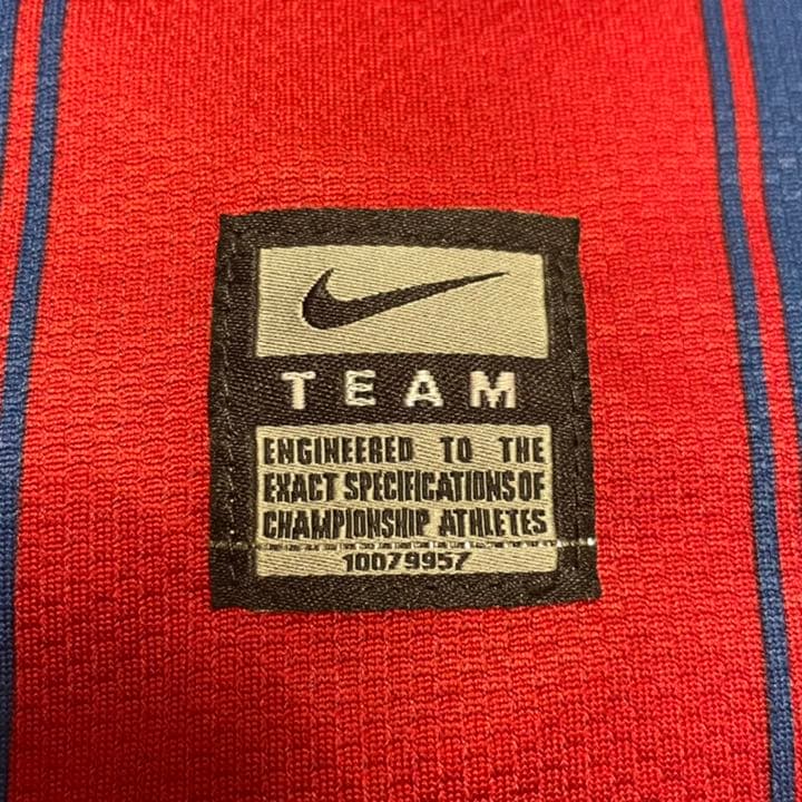 選手支給 バルセロナ 2009-10 ダニアウベス ホーム ユニフォーム