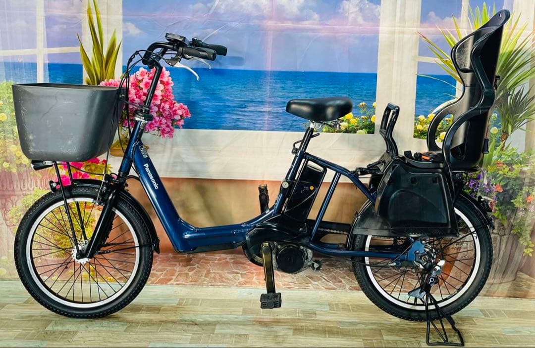 超破格！ギュットアニーズ⭐️ 人気モデルパナソニック子供乗せ電動自転車Y1378