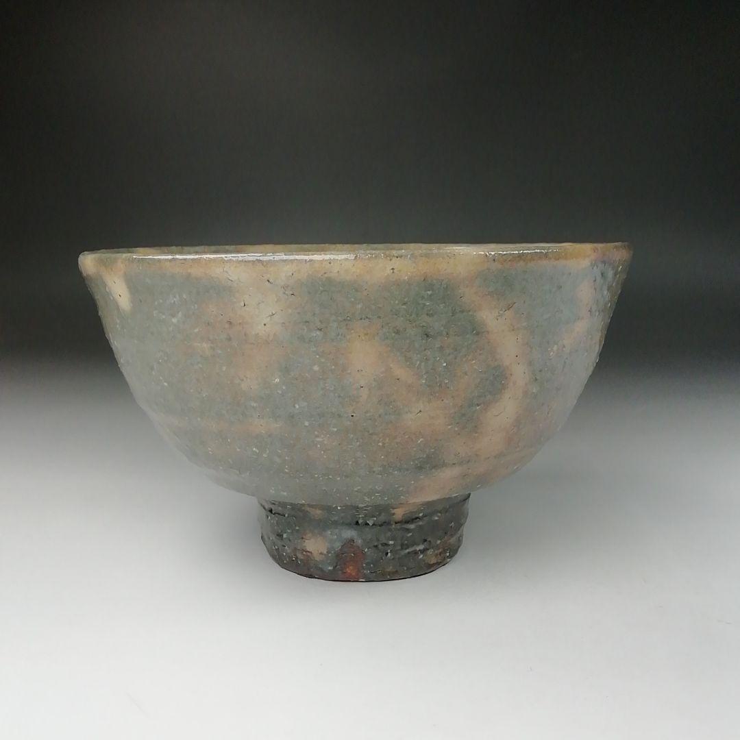 Ｔ５０２　茶碗　『萩茶碗』『天龍窯　服部陶炎 造』　共箱　抹茶碗　茶道具