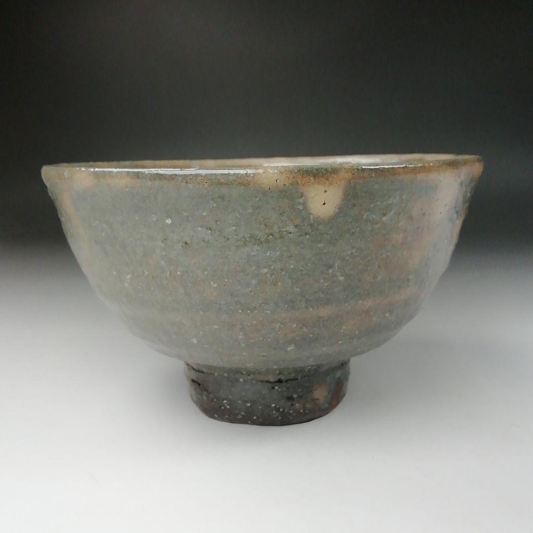 Ｔ５０２　茶碗　『萩茶碗』『天龍窯　服部陶炎 造』　共箱　抹茶碗　茶道具