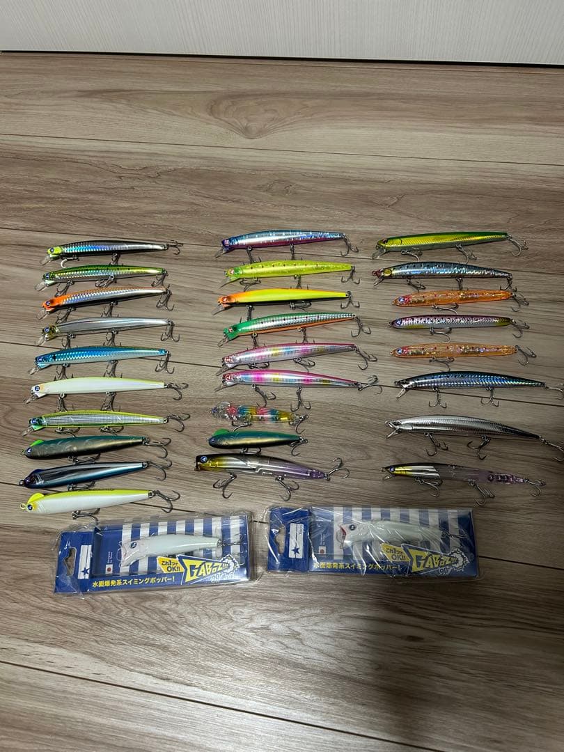 シーバスルアーセット　ブルーブルー　ブローウィン