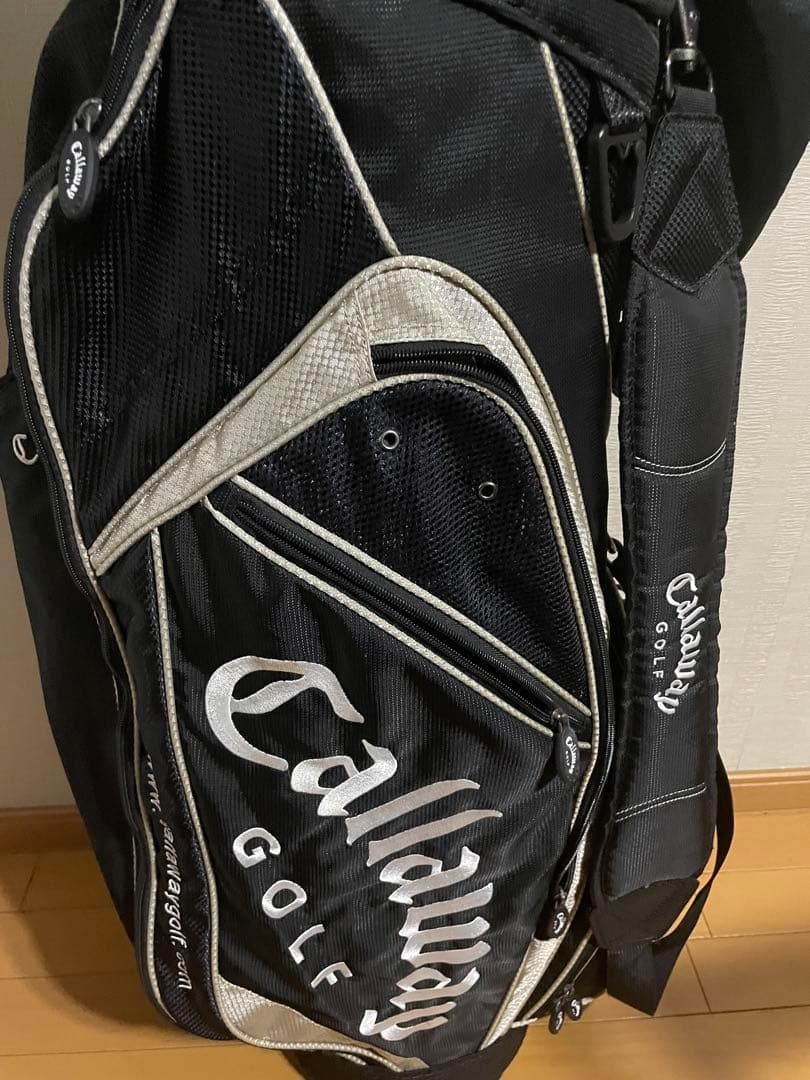 Callaway キャディバッグ 黒/白