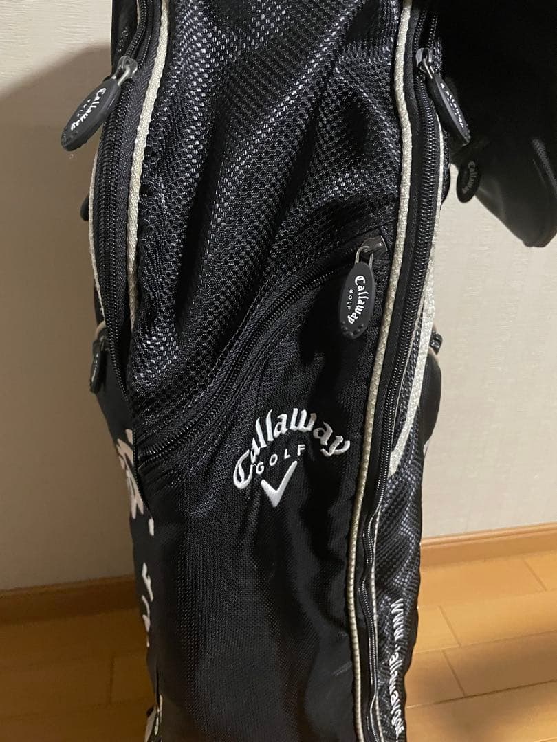 Callaway キャディバッグ 黒/白