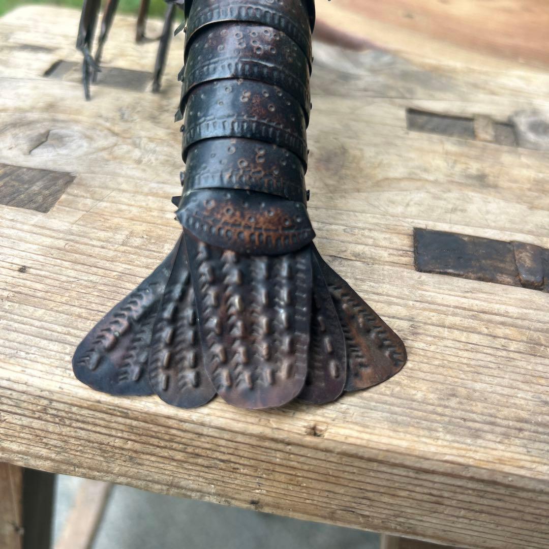 伊勢海老　弘美作　銅製