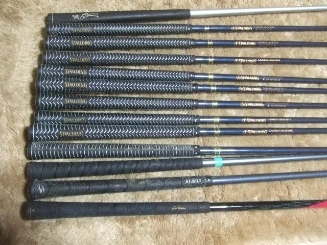 男性初心者用　デカヘッドゴルフセット。ゴルフバックKASCO付 全１３本