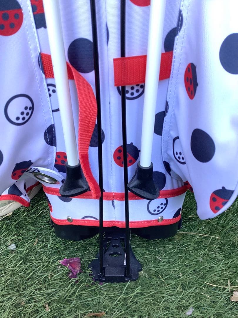 Winwin ウィンウィンスタイル水玉模様スタンドキャディバッグ