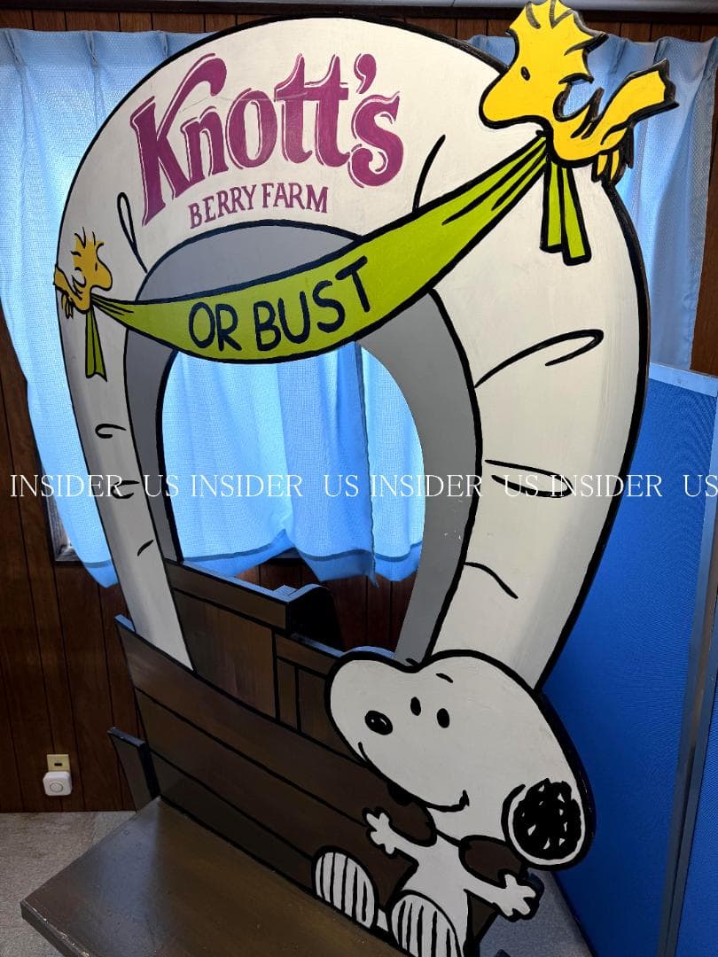 カルフォルニア　ナッツベリーファーム　非売品　撮影スポット　スヌーピー