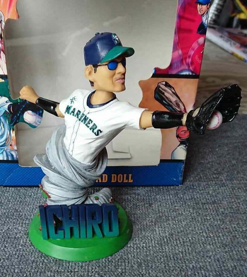 1】マリナーズ イチロー ボブルヘッドドール