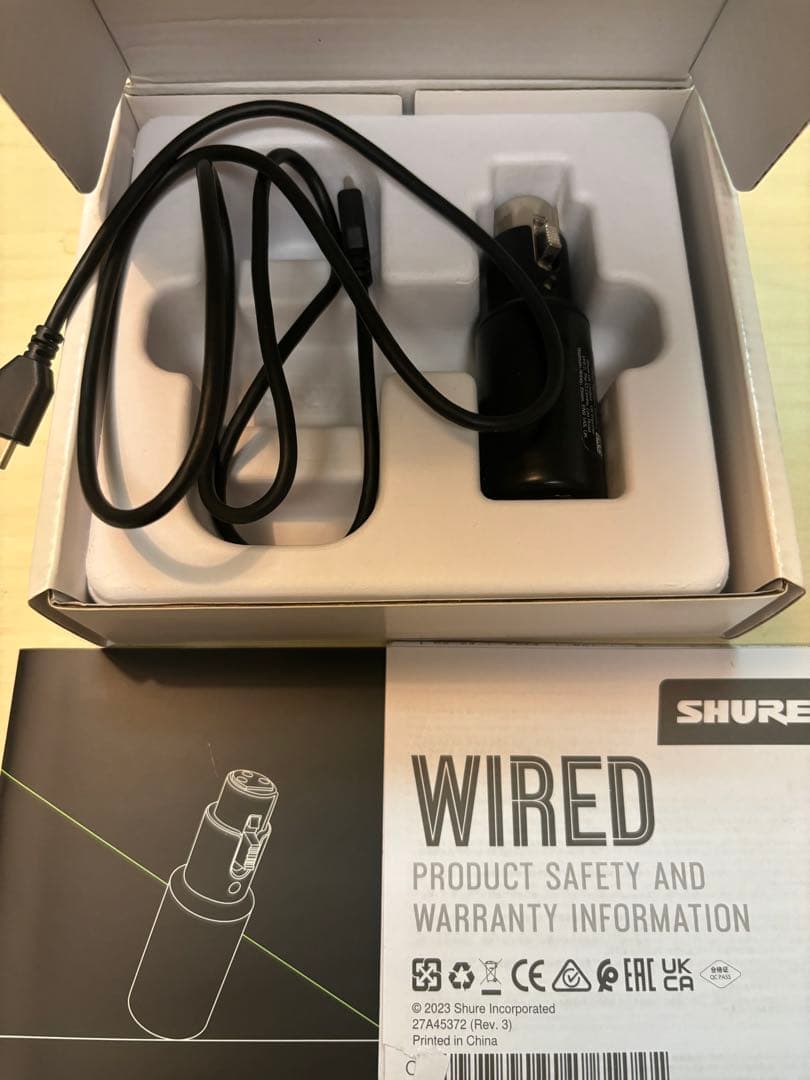 【最終値下げ】SHURE MVX2U デジタルオーディオインターフェース