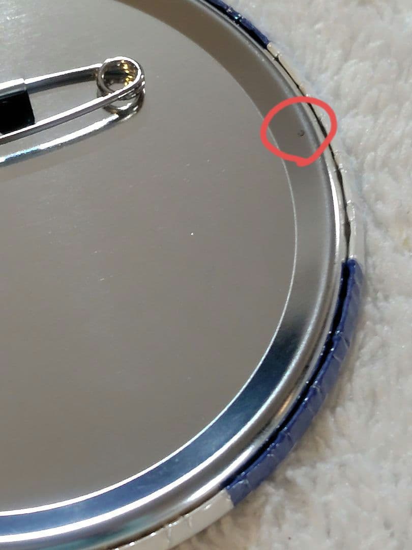 free！七瀬遥 旧譜缶バッジ フリー!