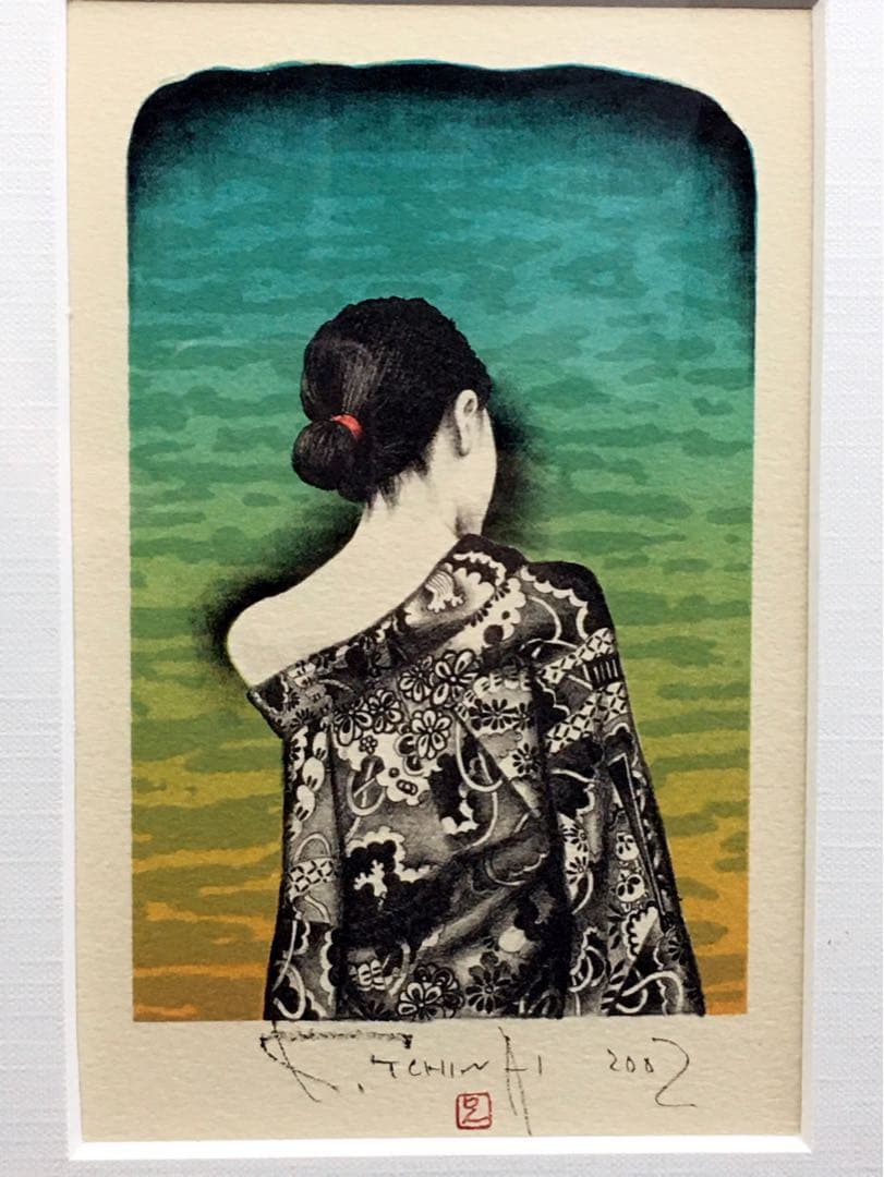 S14智内兄助 「東からの予かん」オリジナルリトグラフ